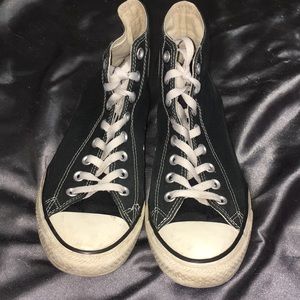 Used black Converse!